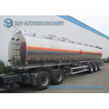 Mécanique / Pneumatique Chargement Tri-Axle Fuwa Oil Tank Trailer 50000L